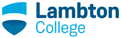 Lambton college full color logo on white background